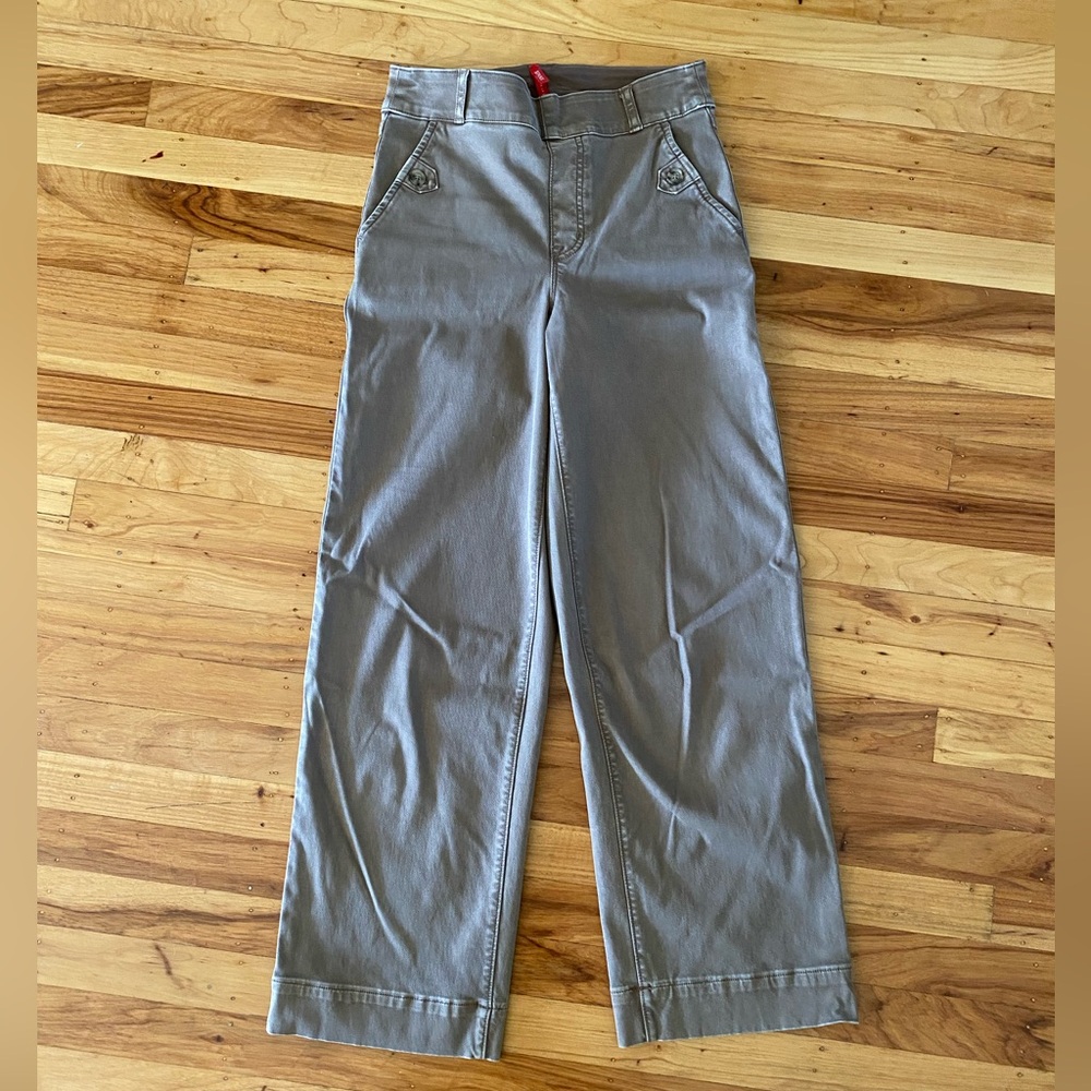 Spanx Stretch Twill Cropped Pants, NWOT